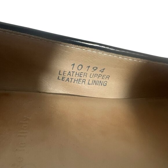 J. CREW Women’s Italian LEATHER TONI TASSEL LOAFERS Brown/Black SIZE 7 - Picture 7 of 11